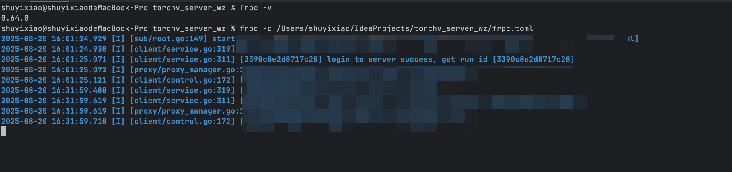 Mac 上安装并使用 frpc(FRP 内网穿透客户端)指南_服务器_06