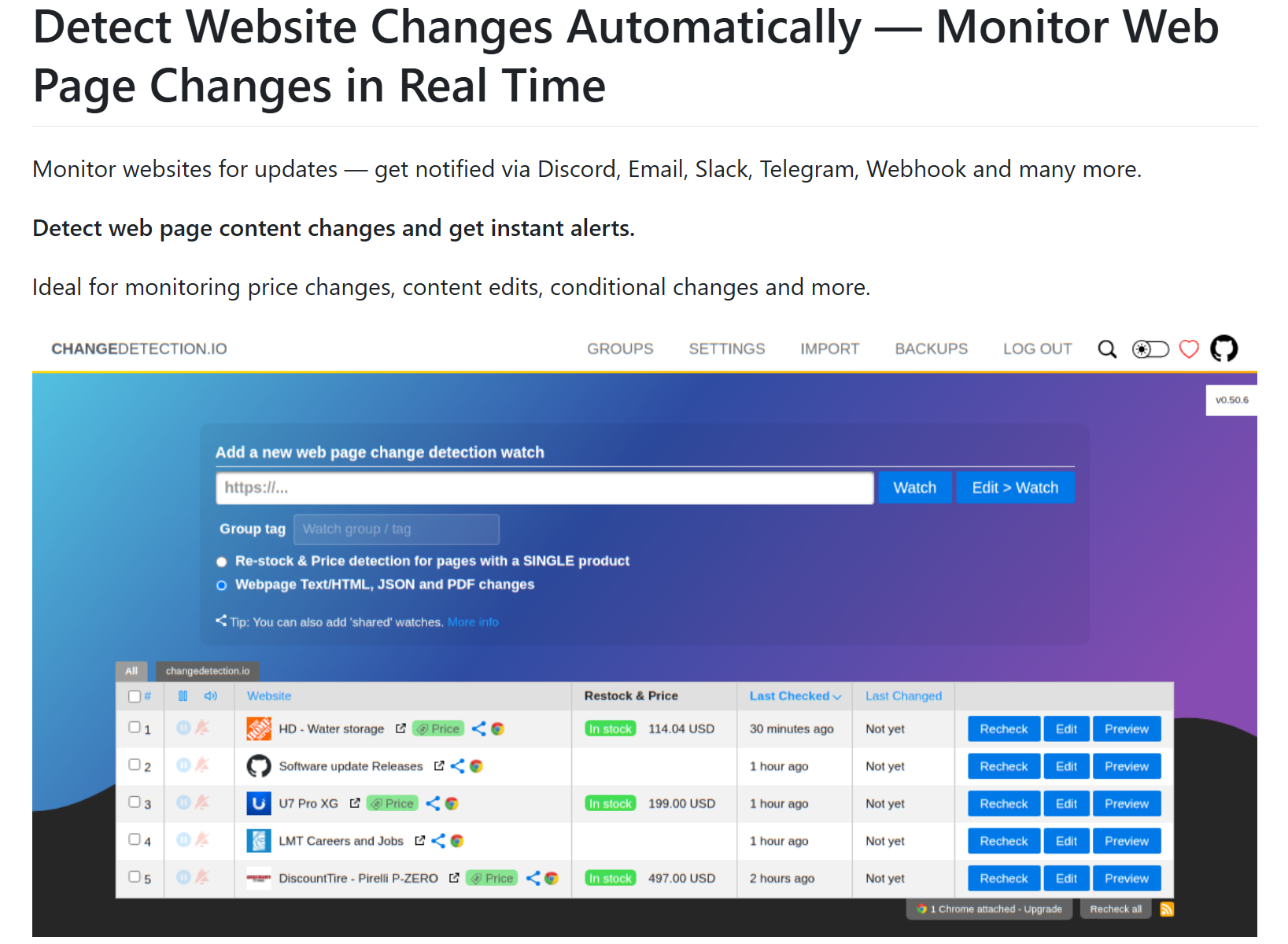 dgtlmoon/changedetection.io