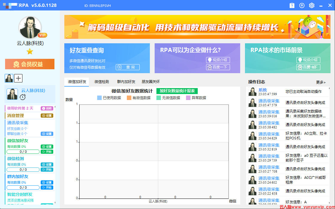 微信 RPA 机器人|小小硕微信群发自动拓客营销工具-第1张