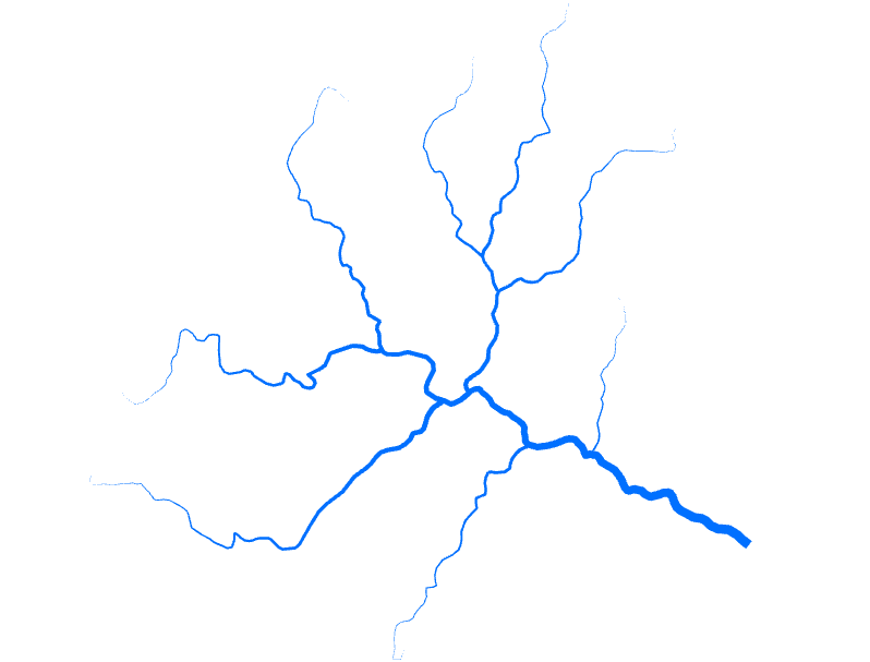 【ArcGIS Pro】做个宽度渐变的河流符号