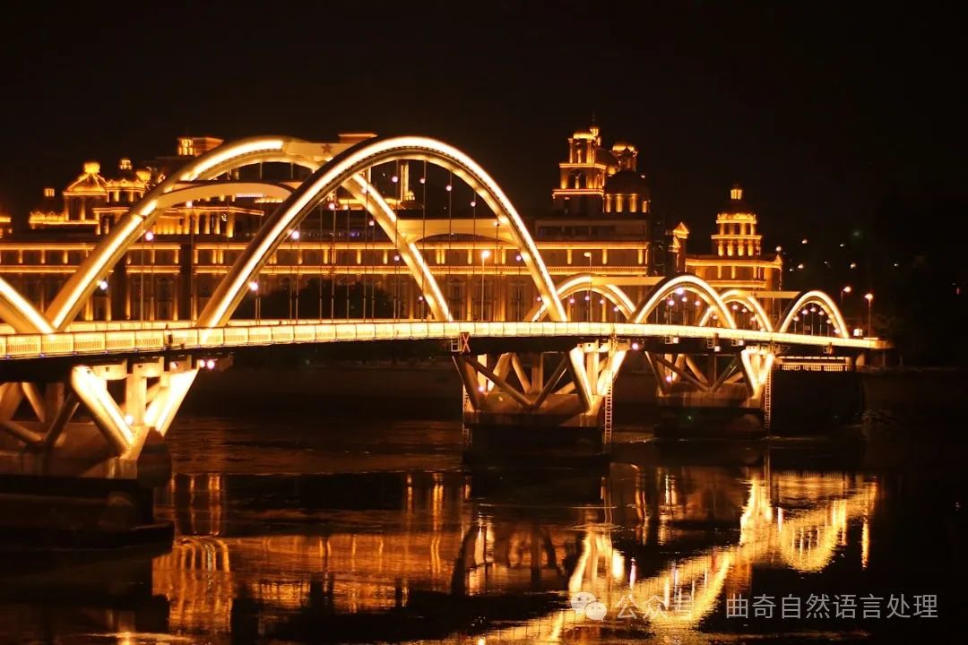 white bridge over river during night time