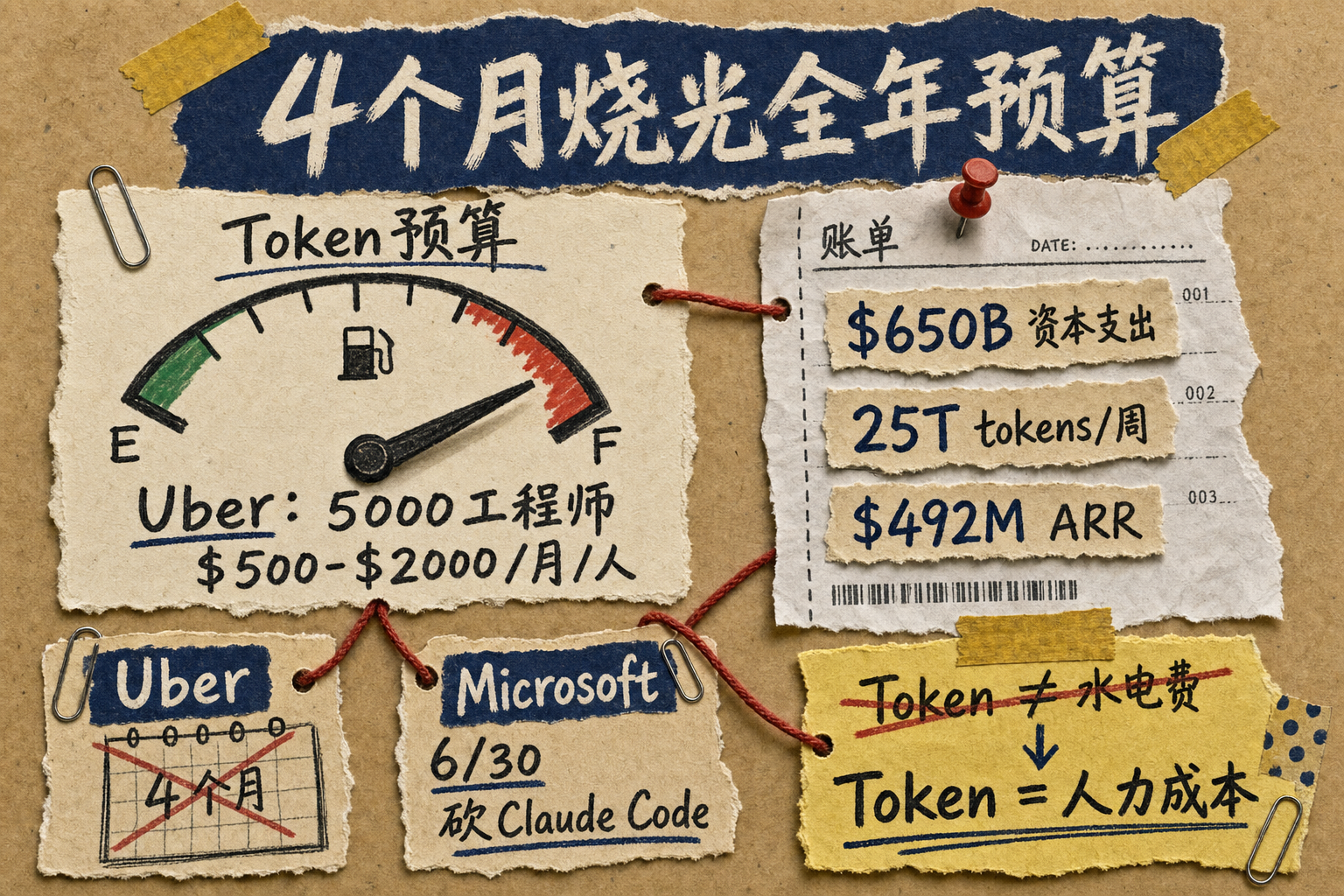 4 个月烧光全年预算:企业AI 的Token 账单失控了| Cario's Blog