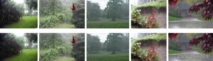 图像去雨和雨线清除与图像处理(计算机作业附代码)_python图像去雨-CSDN博客