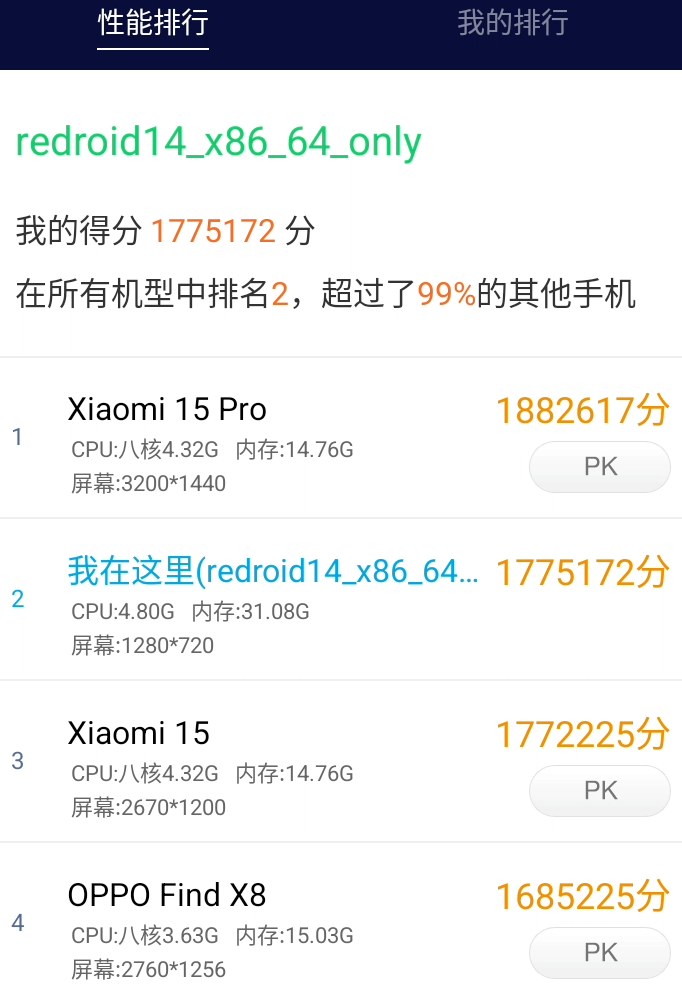 高性能游戏云手机革命！GPU加速让Redroid性能追平小米15