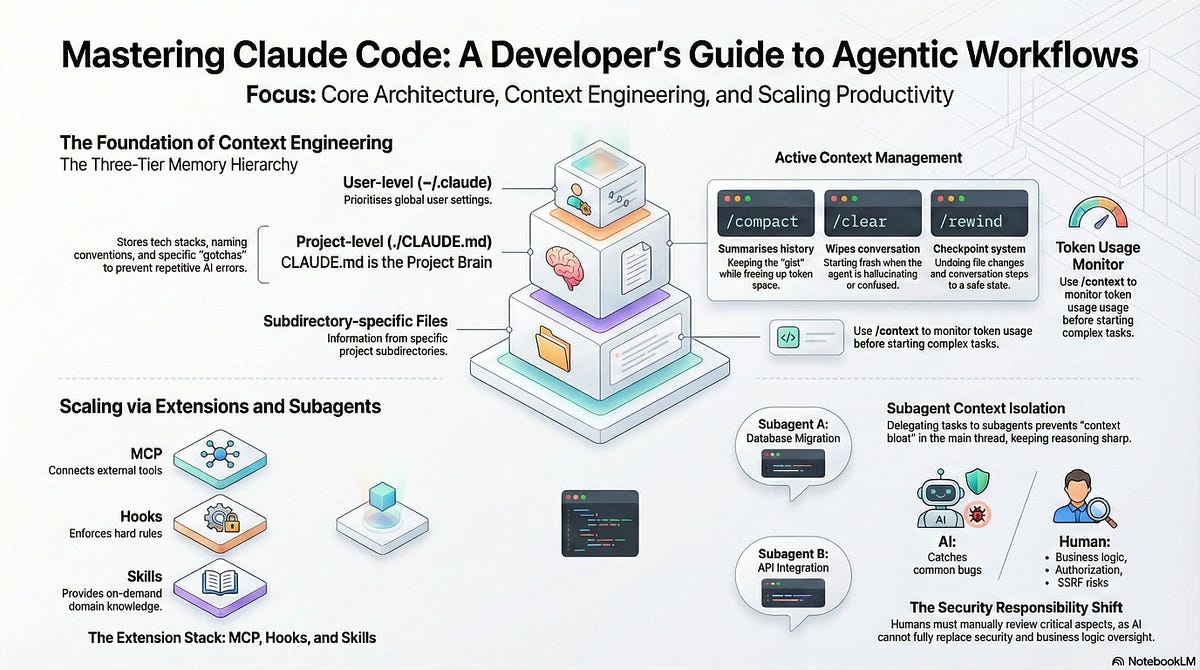 Learning Claude Code — From Context Engineering to Multi-Agent Workflows |  by Aayush Agrawal | Jan, 2026 | Medium