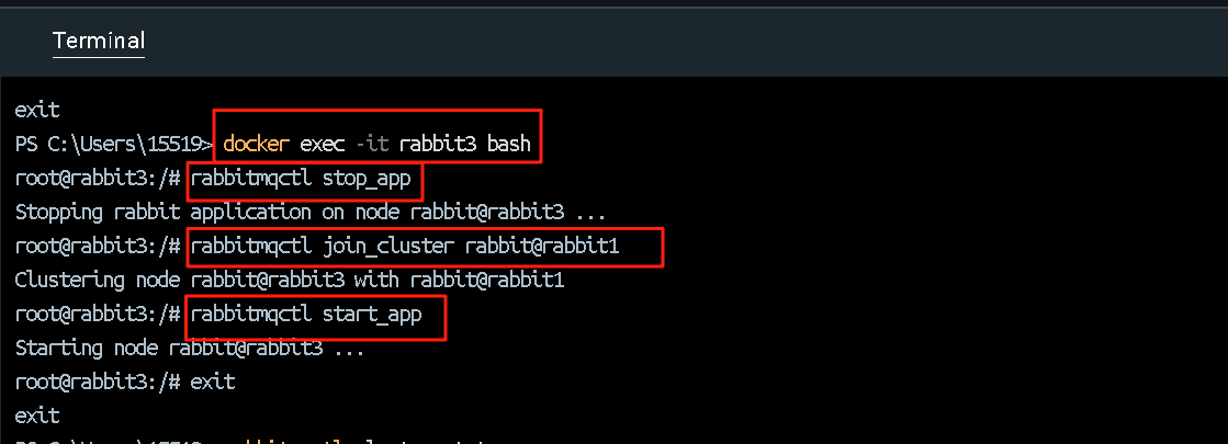 Docker Desktop里搭建RabbitMq 4.1.3集群的保姆级教程 _docker desktop mq