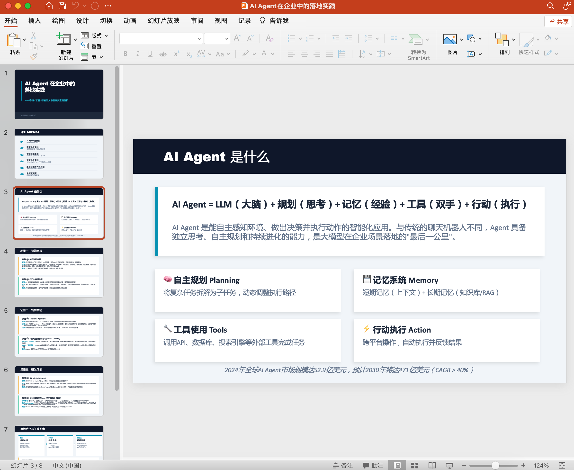 生成的 PPT