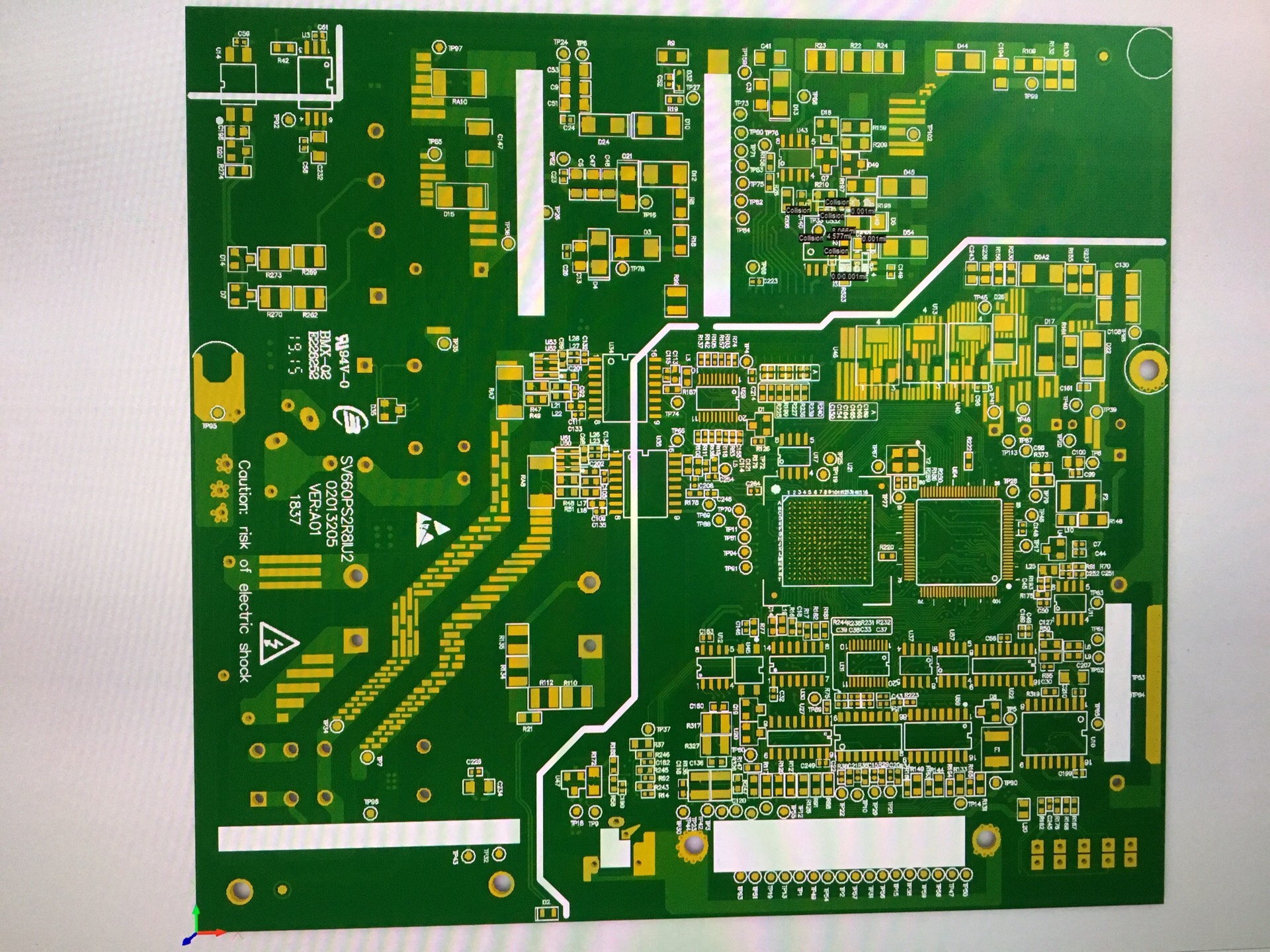 PCB布局示意图