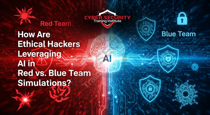 How Are Ethical Hackers Leveraging AI in Red vs. Blue Team Simulations? - Cyber Security Training Blog | Latest Tips, Tools & Career Guides