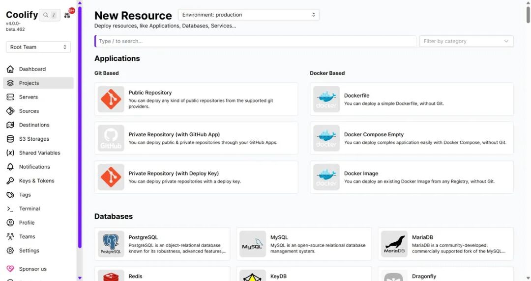 Coolify: Vercel 的开源版私有化部署平替版