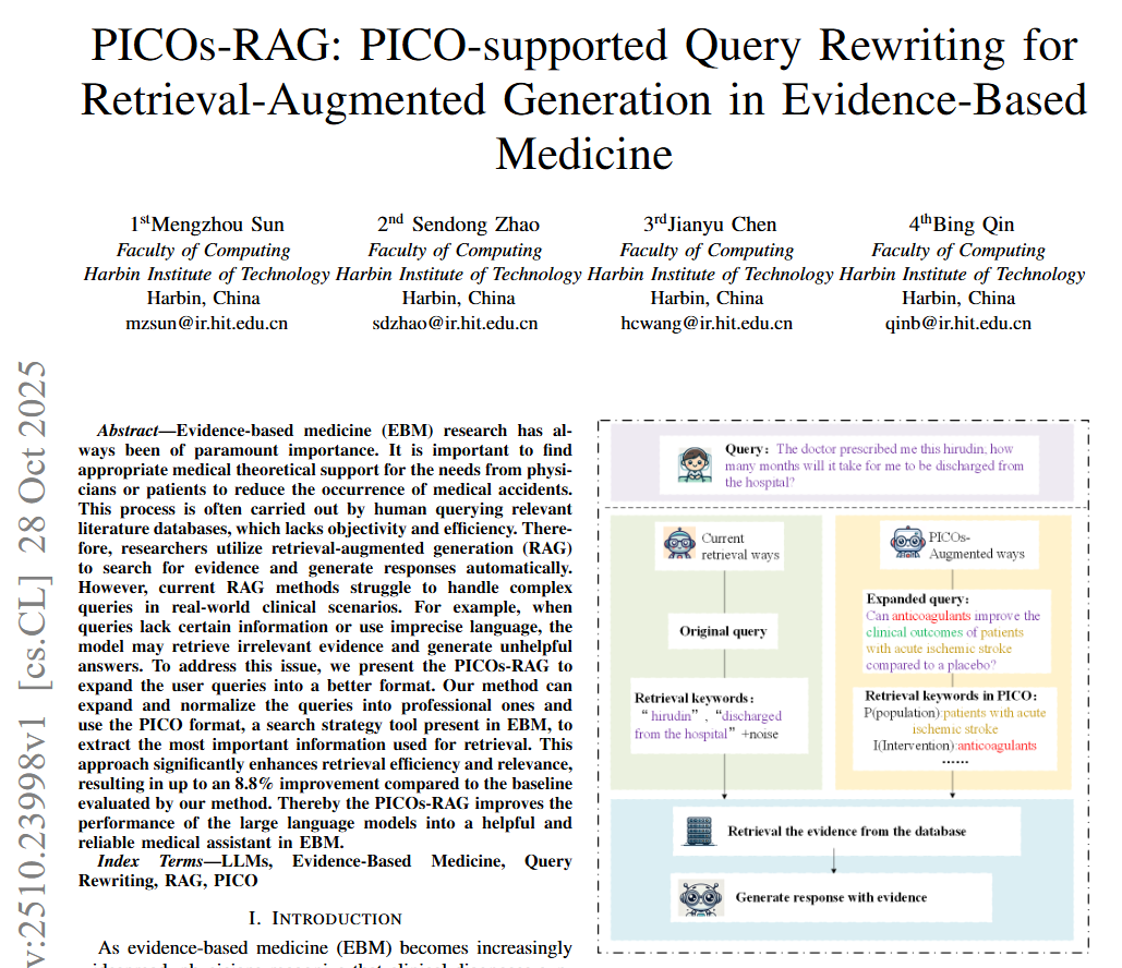 医学检索RAG入门到精通，搞懂PICOs-RAG，收藏这篇就够了！-CSDN博客