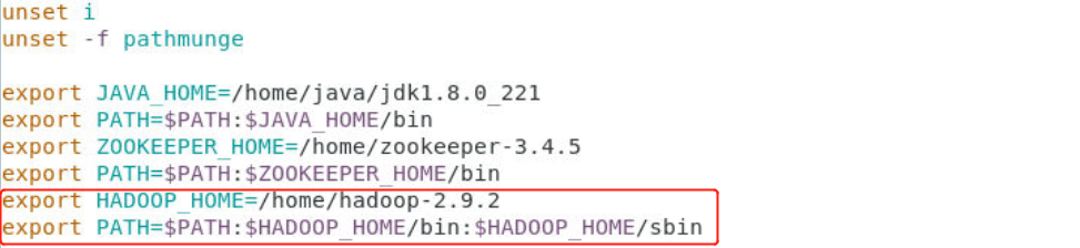 安装并配置Hadoop HA集群环境