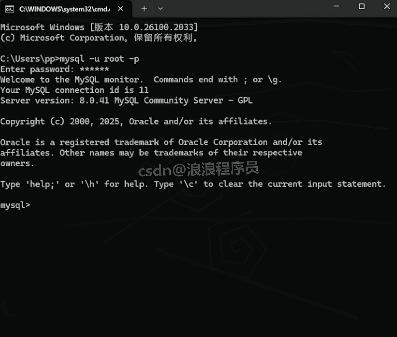 MySQL 8.0.41下载安装配置超详细教程(安装包下载 + 环境变量配置)