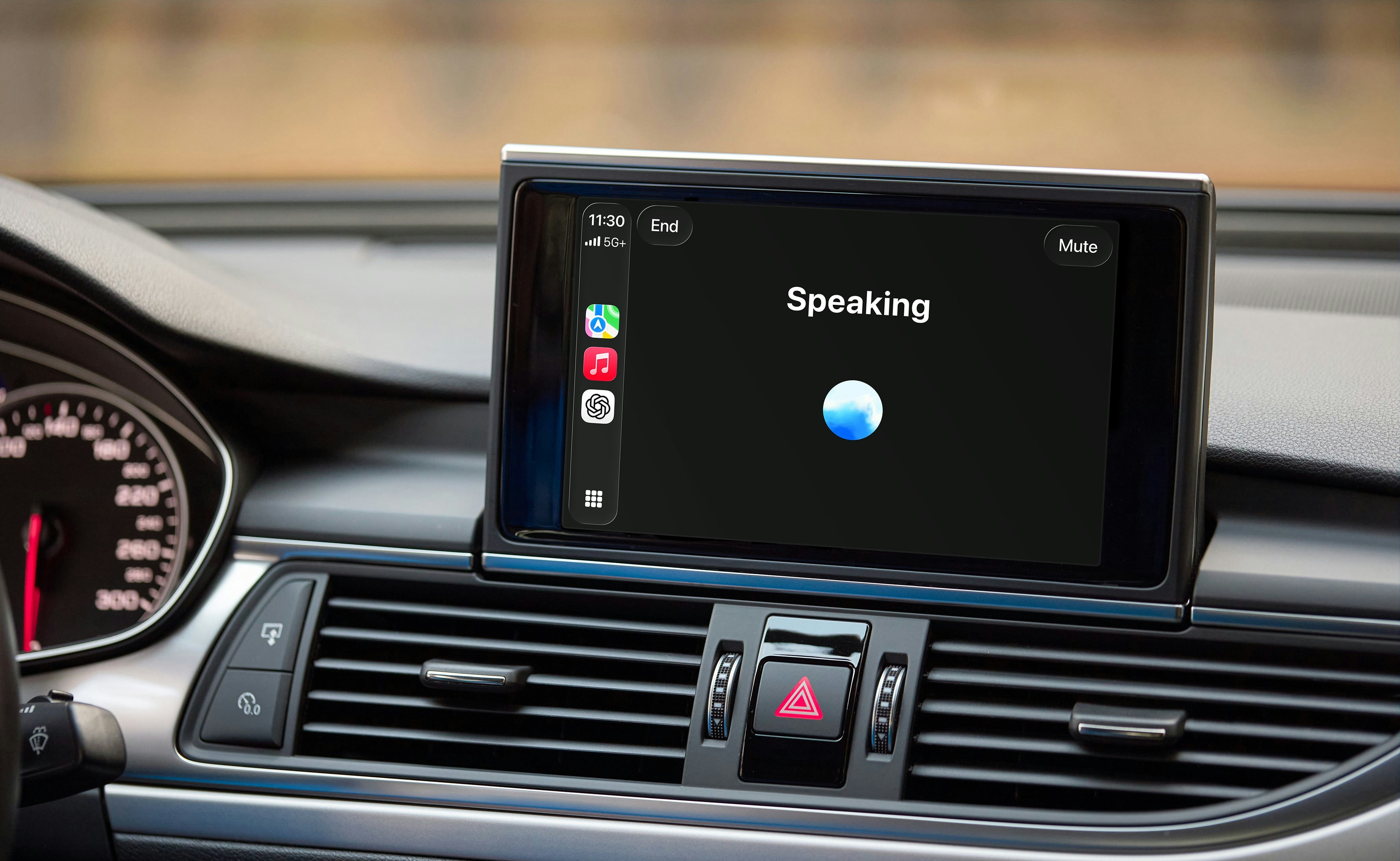 ChatGPT on CarPlay