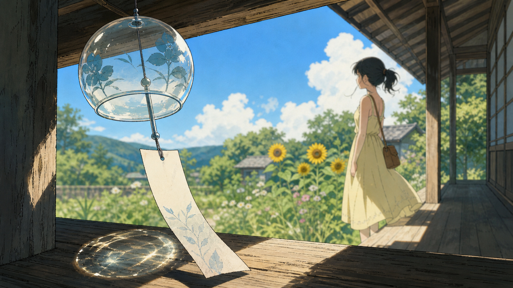 用本文工作流生成的二维手绘动漫短片成片封面，8 个镜头角色保持一致