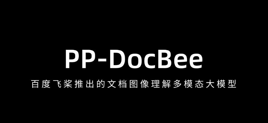 PP-DocBee-百度飞桨推出的文档图像理解多模态大模型-微丽宝（丽宝云）