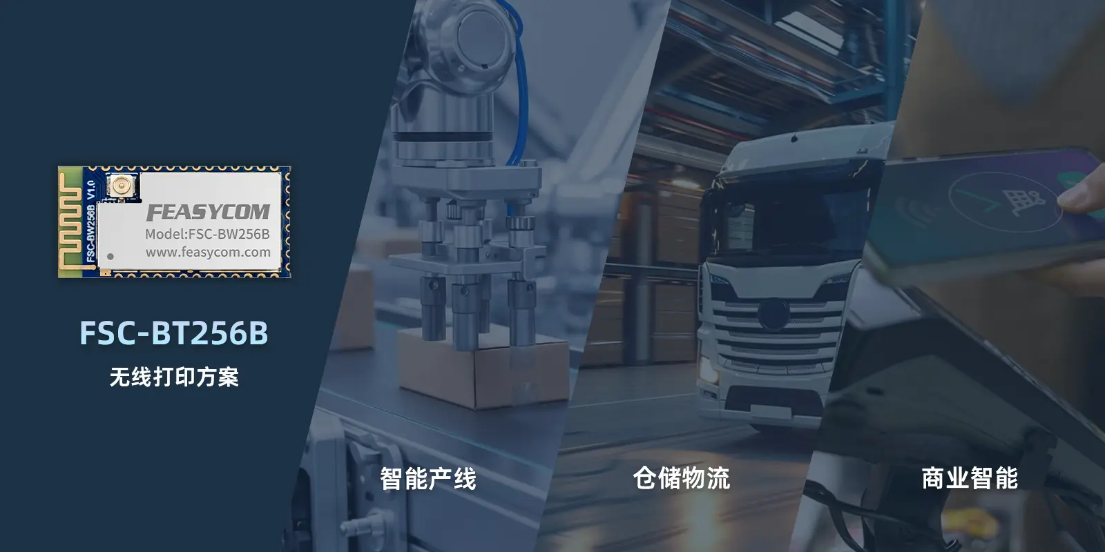 FSC-BW256B Wi-Fi 6模块:工业无线打印的单芯片解决方案