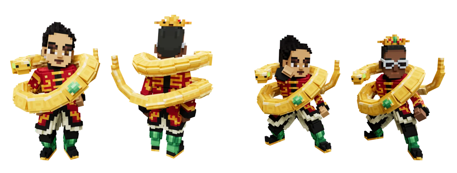 人物化身持有者每月奖励：喜迎新春佳节！