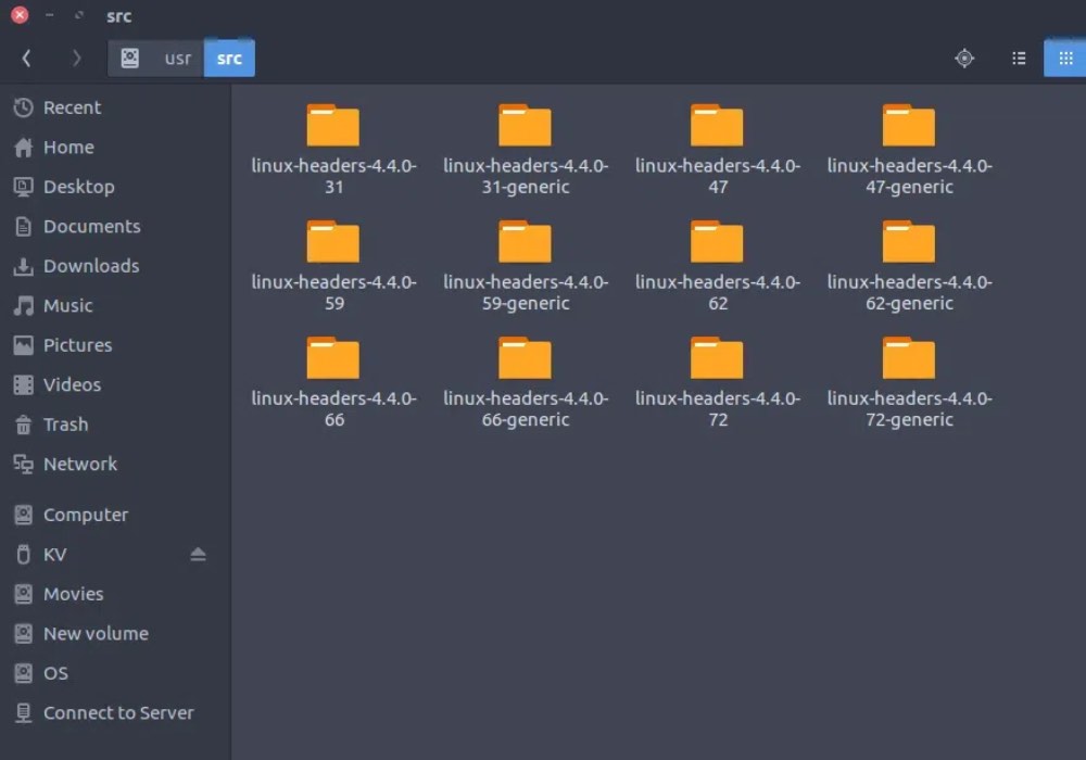 usr_src-linux 目录