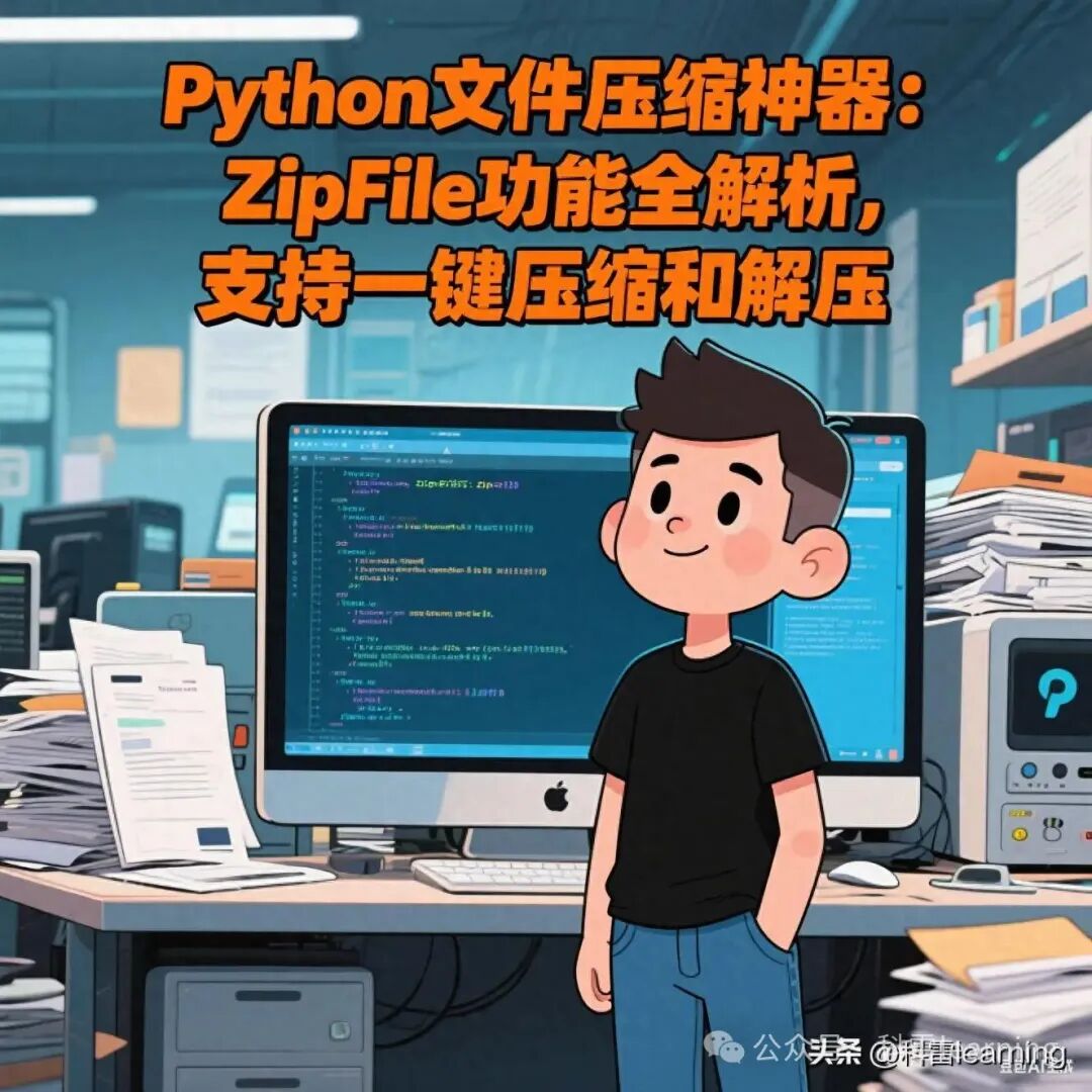 Python的ZipFile功能全解析,支持一键压缩和解压_python解压模块-CSDN博客