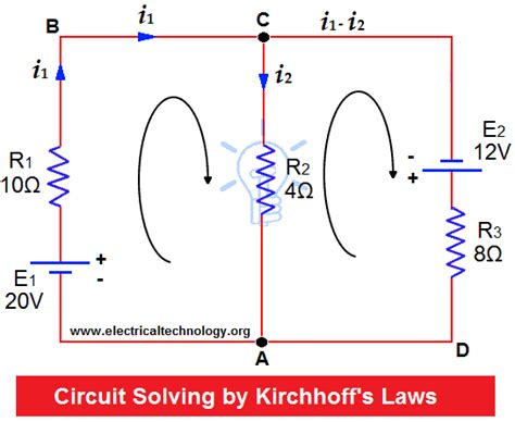 Kirchhoff's Current & Voltage Law (KCL & KVL) | Solved Example
