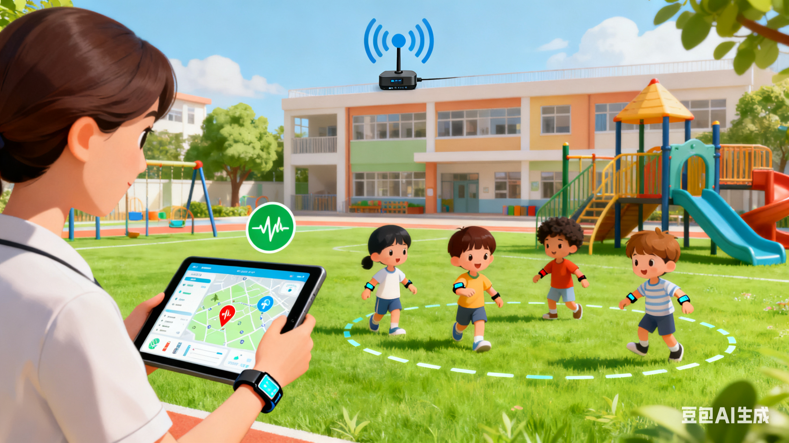 蓝牙网关：守护幼儿园户外运动的“智慧小卫士”
