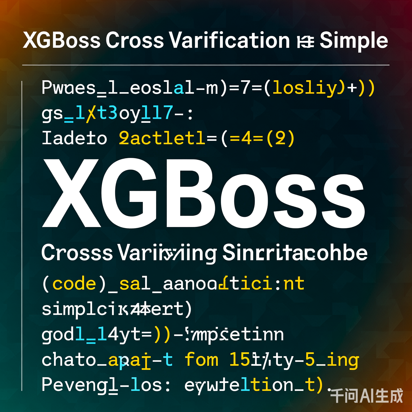 XGBoost交叉验证的代码简化本质：从15行到5行的革命