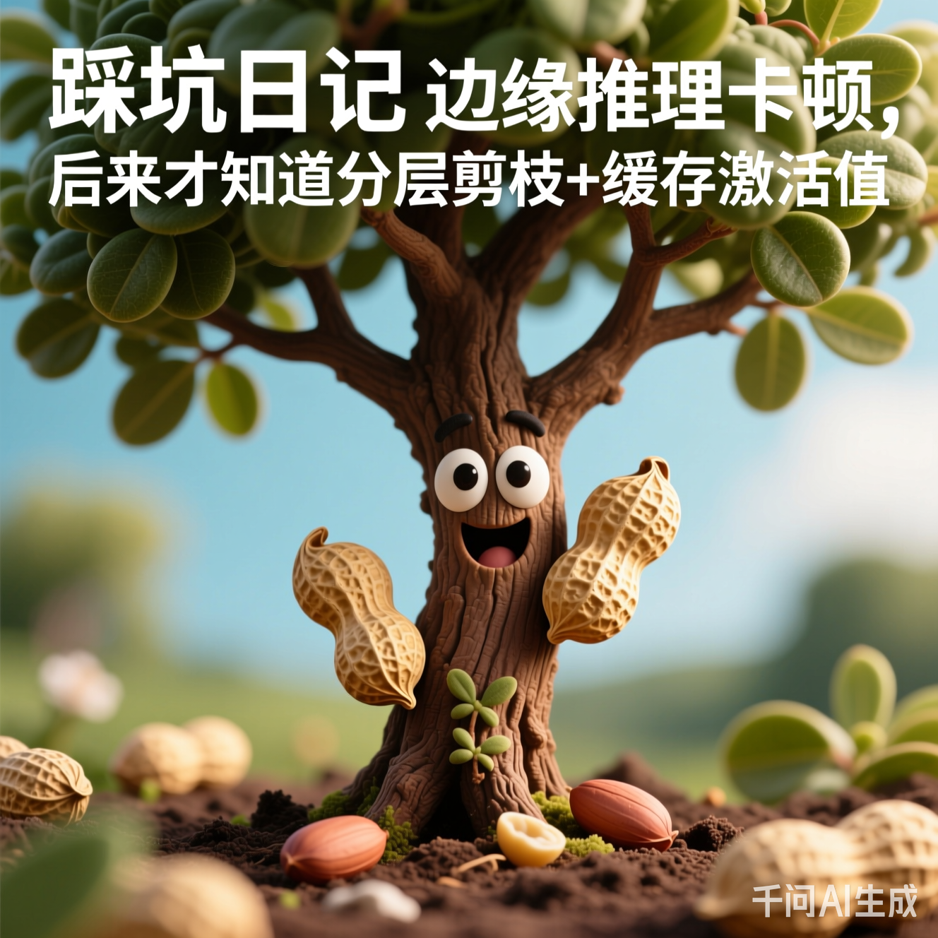 花生上树的迷惑行为