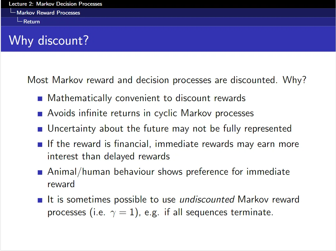 为什么需要折扣奖励