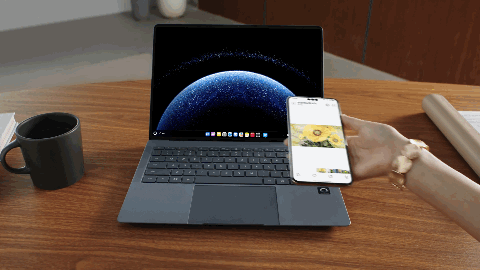 图3 手机与PC/2in1设备碰一碰分享效果图