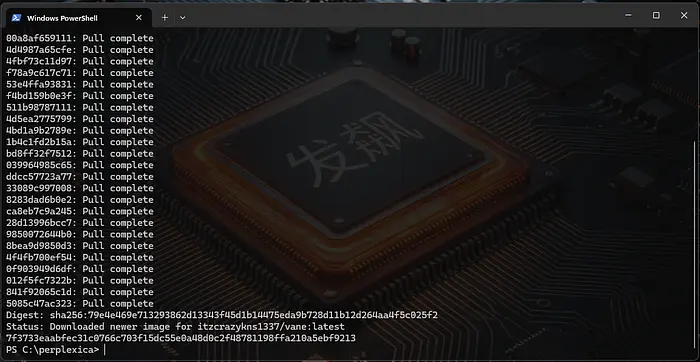 Docker运行截图2