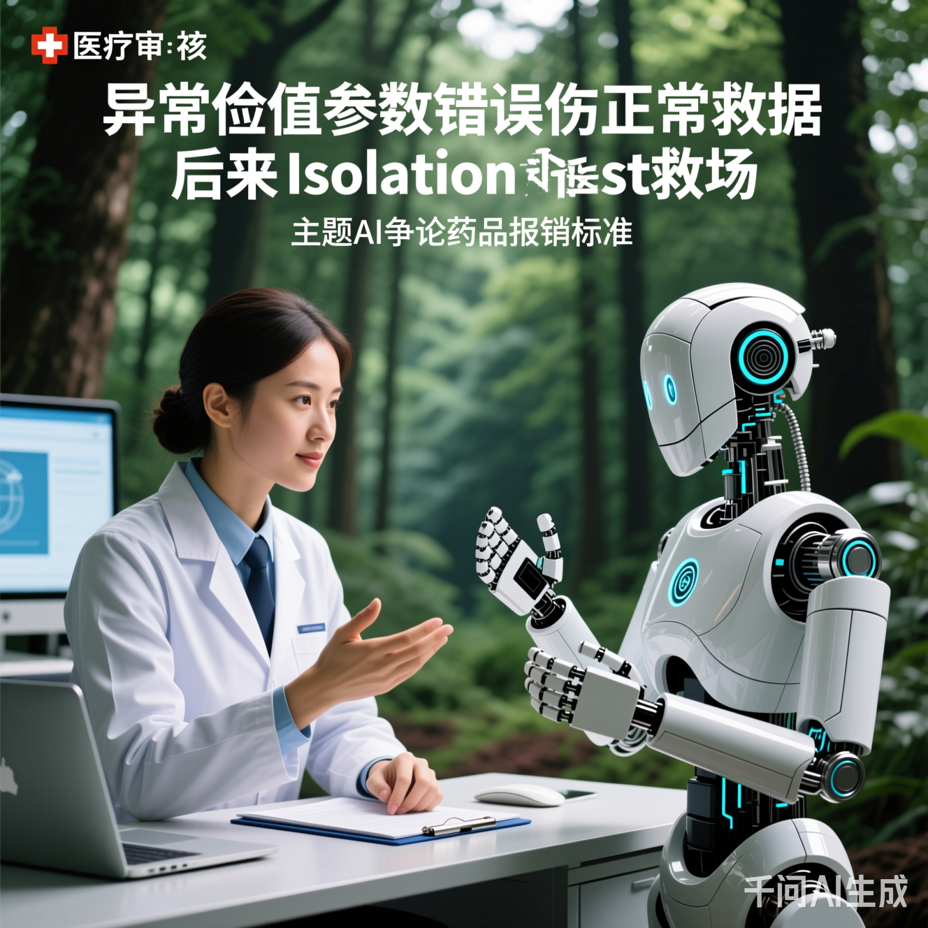 医保审核员和AI机器人争论药品报销标准