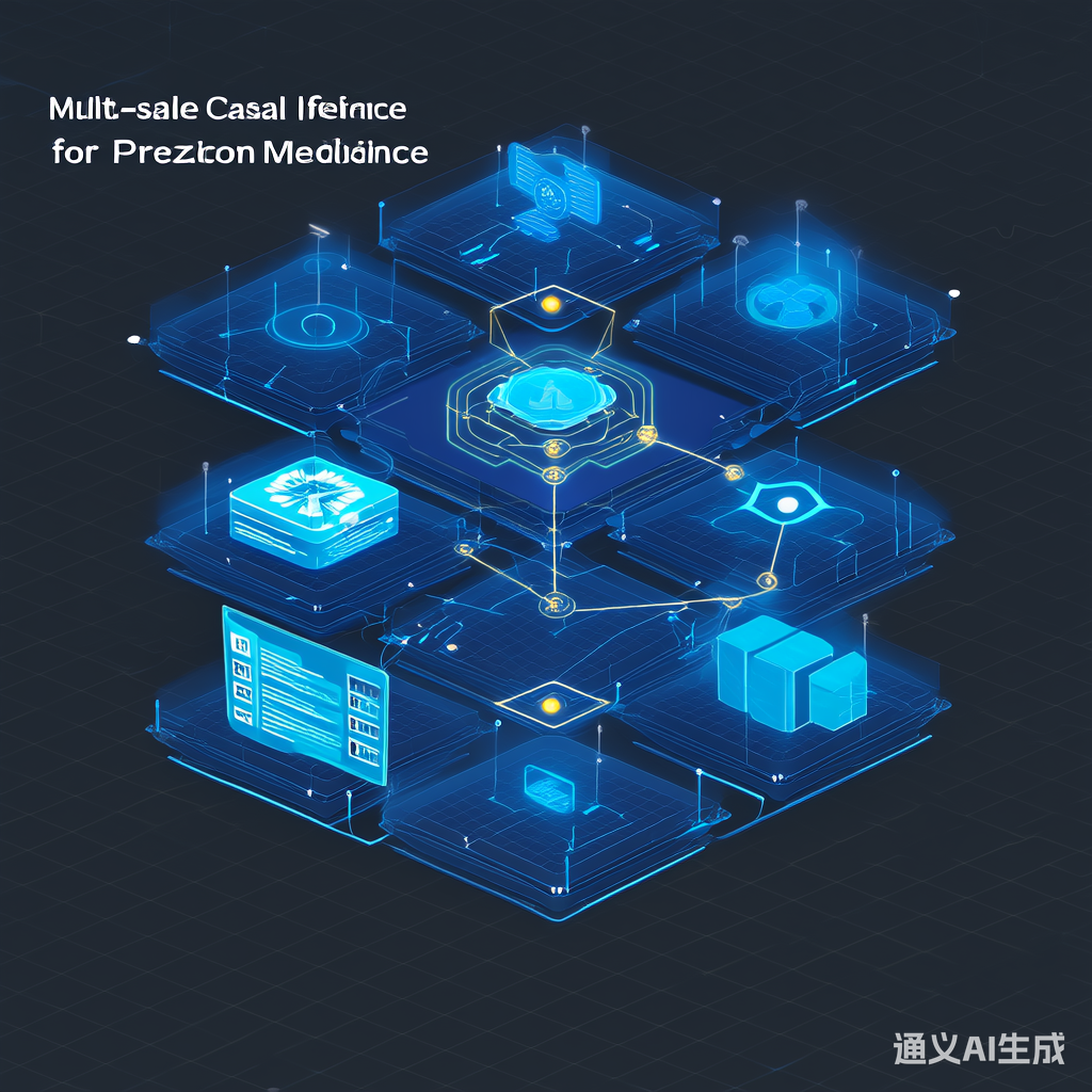 多尺度因果图建模框架示意图