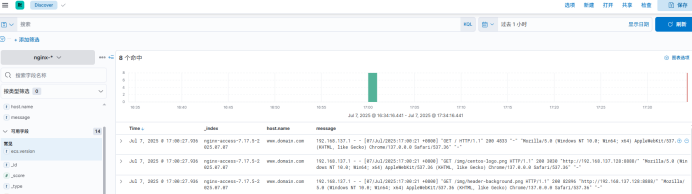 Filebeat输入案例_tomcat