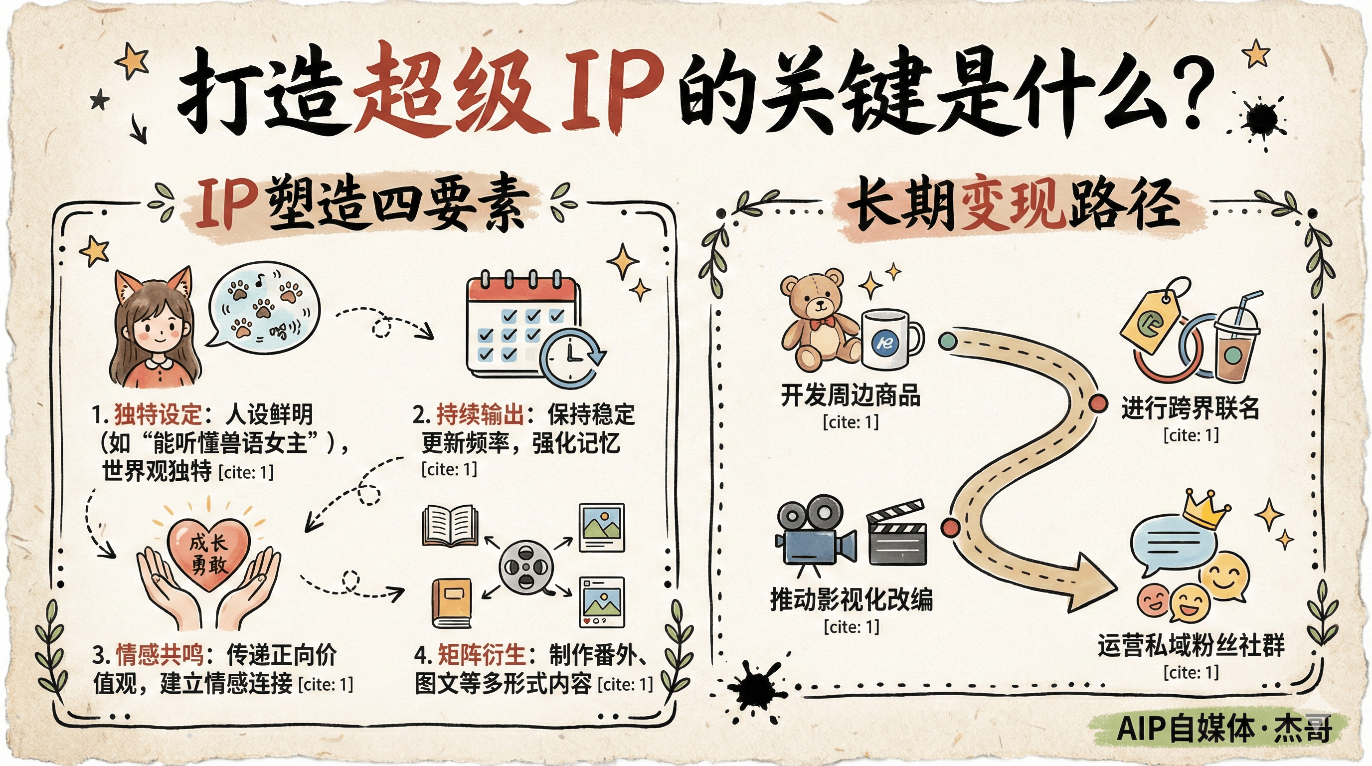 打造超级 IP 的关键是什么