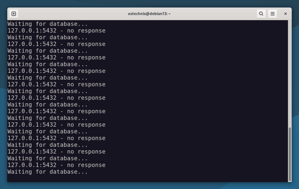Test until Loop Without Timeout